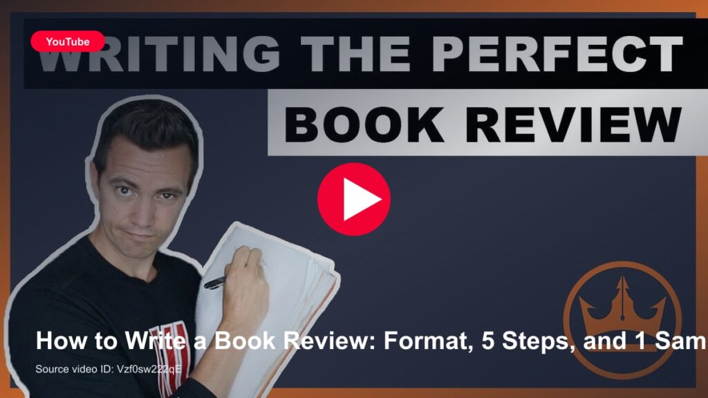 How to Write a Book Review: Format, 5 Steps, and 1 Sample How to Write a Book Review: Format, 5 Steps, and 1 Sample